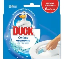 Стикер для унитаза Duck Морской 6 шт. (4823002005875)