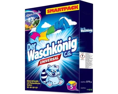 Пральний порошок Waschkonig Universal 375 г (4260353550171)