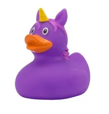 Игрушка для ванной Funny Ducks Утка Единорог фиолетовый (L2090)