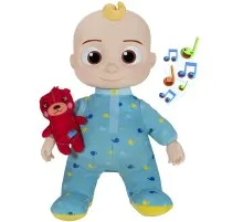 Интерактивная игрушка CoComelon Roto Plush Bedtime JJ Doll Джей Джей со звуком (CMW0016)