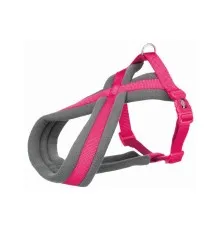 Шлея для собак Trixie Premium турестична XS-S 30-55 см/15 мм рожева (4053032019799)