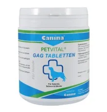 Вітаміни для собак Canina Petvital GAG Глюкозамін з екстрактом мідій 600 таблеток (4027565723324)