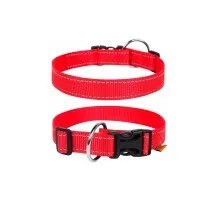 Нашийник для тварин Collar Dog Extremе 25 мм 31-49 см (червоний) (02523)