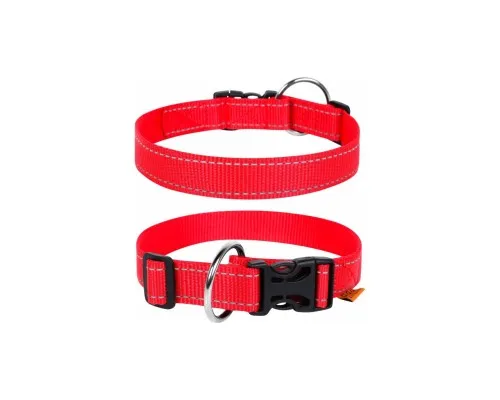 Нашийник для тварин Collar Dog Extremе 25 мм 31-49 см (червоний) (02523)