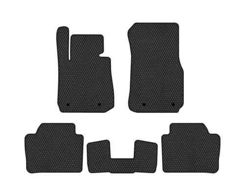 Килимок в салон EVAtech BMW 3 Series (F30) 2012-2019 6 покоління (BM1724C5BW4RBB)