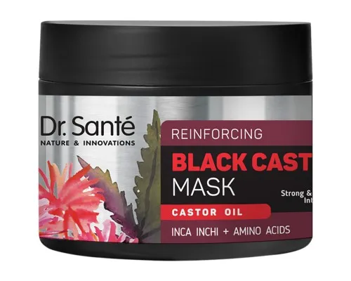 Маска для волосся Dr. Sante Black Castor Oil 300 мл (8588006040463)