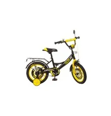 Дитячий велосипед Profi Original Boy 14" Чорно-жовтий (XD1443 black/yellow)