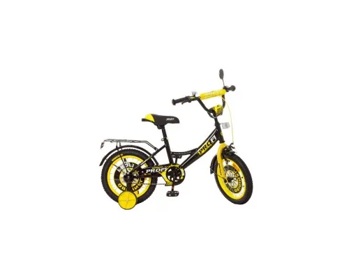 Дитячий велосипед Profi Original Boy 14 Чорно-жовтий (XD1443 black/yellow)