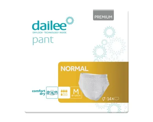 Подгузники для взрослых Dailee Pant Premium Normal M 14 шт (8595611625619)