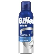 Піна для гоління Gillette Series Conditioning з олією какао 200 мл (8001090871404)