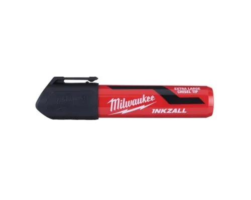 Маркер Milwaukee INKZALL для будмайданчика супер-великий XL чорний (блістер) (4932471558)