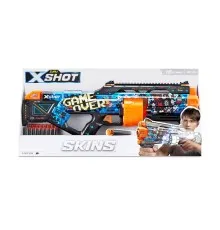 Игрушечное оружие Zuru X-Shot Быстрострельный бластер Skins Last Stand Game Over (16 патронов) (36518A)