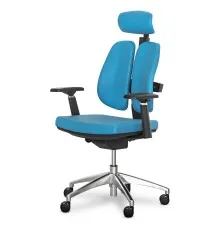 Офісне крісло Mealux Tempo Duo Blue (Y-551 KBL Duo)