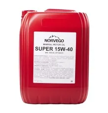 Моторна олива NORVEGO SUPER 15W40 20л