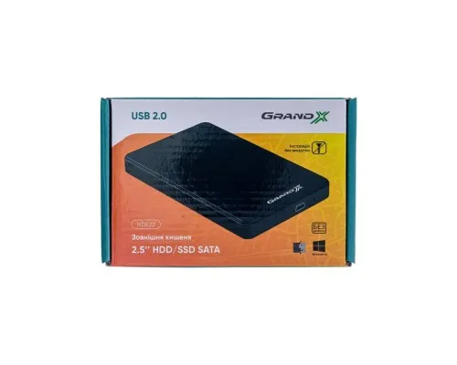 Кишеня зовнішня Grand-X HDE22