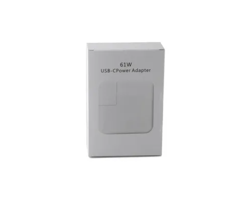 Блок живлення до ноутбуку Extradigital APPLE 61W USB-C (PSA3861)
