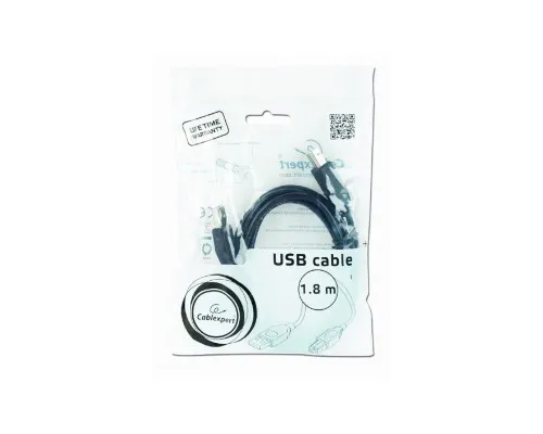 Кабель для принтера USB 2.0 AM/BM 1.8m Cablexpert (CCBP-USB2-AMBM-6)