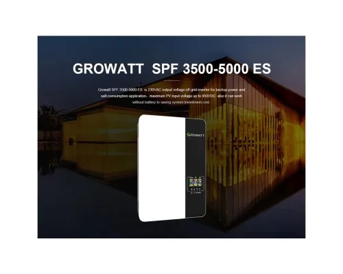 Сонячний інвертор Growatt SPF5000ES 5000W (SPF5000ES)