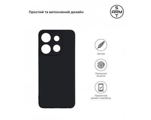 Чохол до мобільного телефона Armorstandart Matte Slim Fit Infinix Smart 7 Camera cover Black (ARM68452)