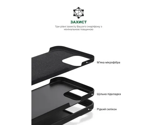 Чохол до мобільного телефона Armorstandart ICON2 Case Apple iPhone 15 Plus Black (ARM70512)