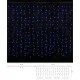 Гірлянда Delux Curtain С 240LED 2х2 м синій/прозорий IP20 (90017993)