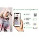 Нашийник для тварин WAUDOG Glamour з QR паспортом, круглий, S салатовий (35055)