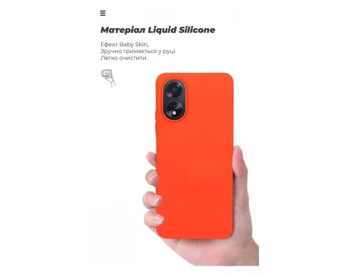 Чохол до мобільного телефона Armorstandart ICON Case OPPO A18 4G / A38 4G Red (ARM71032)