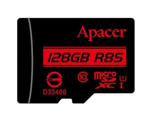 Карта памяти Apacer 128GB microSDXC Class10 UHS-I (AP128GMCSX10U5-R)