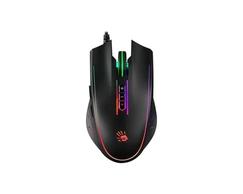 Мишка A4Tech Bloody Q81 Neon XGlide Curve Black (4711421948555)