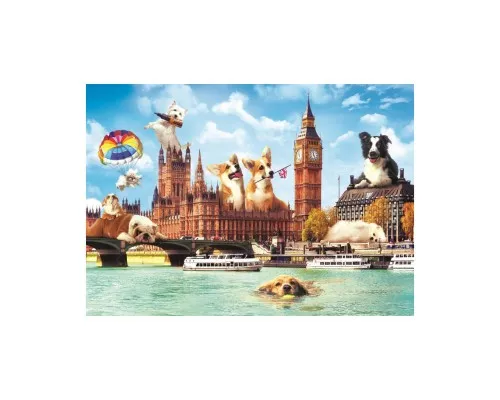 Пазл Trefl Собаки в Лондоне, 1000 элементов (6281705)