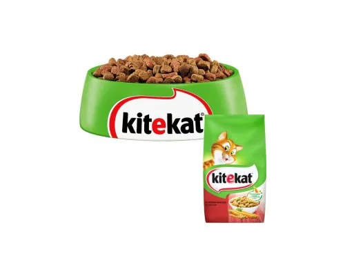 Сухой корм для кошек Kitekat Говядина с овощами 1.8 кг (5900951137877)