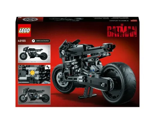 Конструктор LEGO Technic Бетмен: Бетцикл 641 деталь (42155)