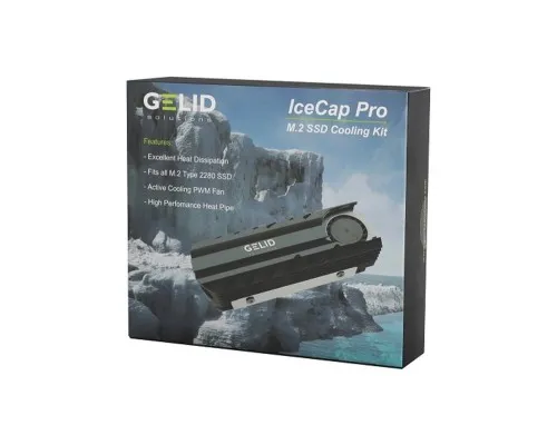 Радиатор охлаждения Gelid Solutions IceCap Pro M.2 SSD (HS-M2-SSD-22)