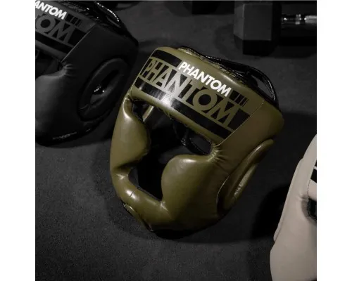 Боксерский шлем Phantom APEX Full Face Army Green (PHHG2402)