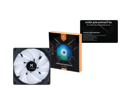 Кулер до корпусу Vinga RGB fan-10