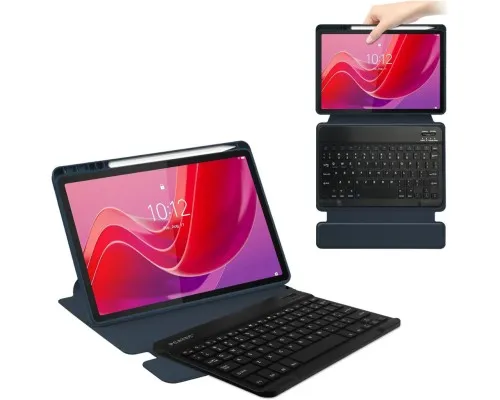 Чехол для планшета BeCover Keyboard 360° Rotatable Lenovo Tab M11 (2024) TB-TB330FU/Xiaoxin Pad 11 (2024) 11" Deep Blue (711075)