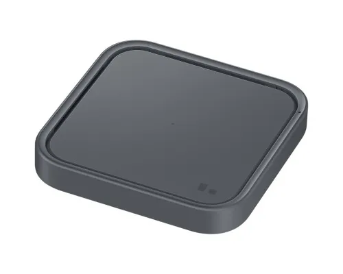 Зарядний пристрій Samsung 15W Wireless Charger Pad w/o Dark Gray (EP-P2400BBEGEU)