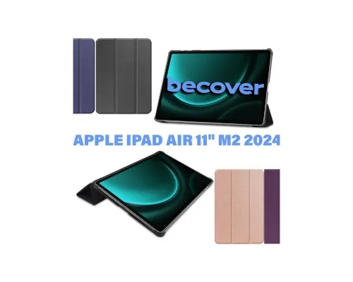 Чехол для планшета BeCover Smart Case Apple iPad Air 11" M2 2024 Gray (711386)