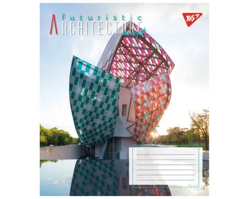 Тетрадь Yes Futuristic architecture 24 листов линия (767042)