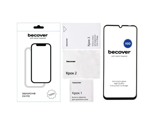 Стекло защитное BeCover Xiaomi Redmi A3 10D Black (711367)