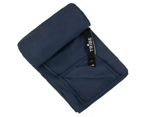 Туристическое полотенце Tribe з мікрофібри в чохлі Pocket Towel 60х120 L Navy (T-LC-0001-L-navy)