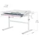 Парта Evo-kids TH-220 Pink (TH-220 W/PN)