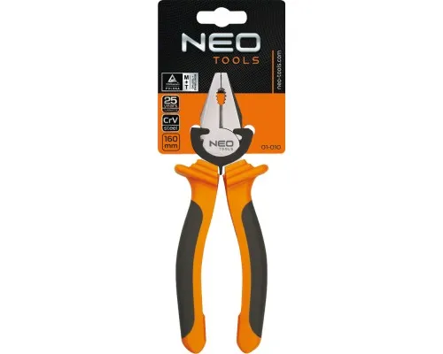 Плоскогубці Neo Tools комбіновані, 160 мм (01-010)