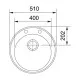 Мойка кухонная Franke RONDA ROG 610/114.0254.791