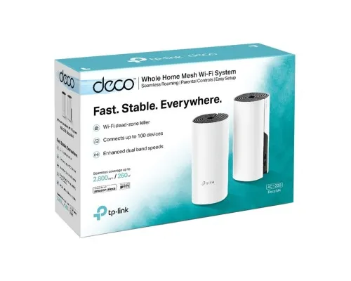 Точка доступа Wi-Fi TP-Link DECO-M4-2-PACK