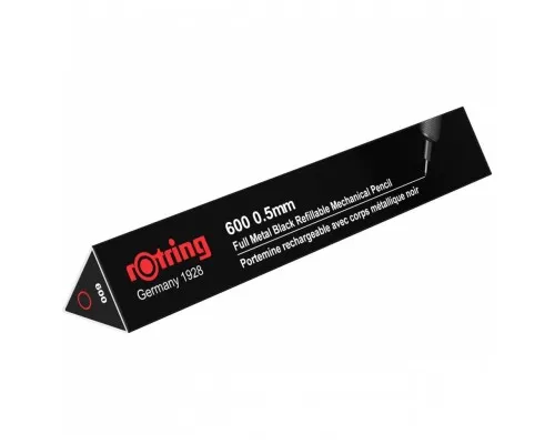 Карандаш механический Rotring Drawing ROTRING 600 Black PCL 0,5 (R1904443)