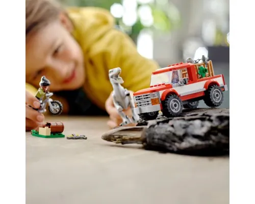 Конструктор LEGO Jurassic World Полювання на Блу і Бета-велоцираптора 181 деталь (76946)