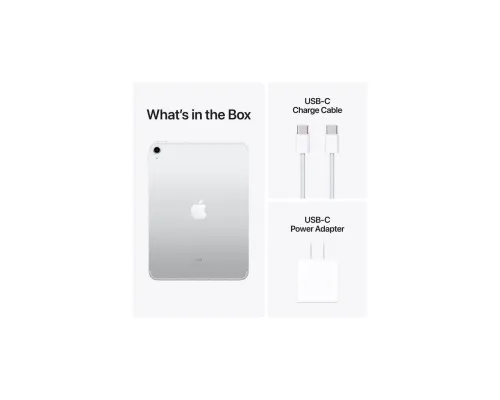 Планшет Apple iPad 10.9 2022 WiFi 256GB Silver (10 Gen) (MPQ83RK/A)