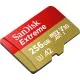 Карта памяти SanDisk 256GB microSD class 10 UHS-I U3 Extreme (SDSQXAV-256G-GN6MN)