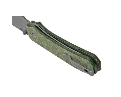 Нож Weknife Big Banter Dark Green Micarta (WE21045-2)